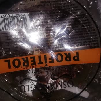 BİM Osmanoğlu Profiterol Bozuk Çıktı