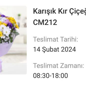 Çiçek Market Ücret İadesi İstiyorum