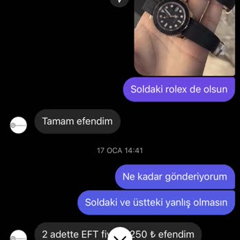 Kalitem.saat Kalitesiz Ürün Ve Yanlış Gönderim Deneyimi
