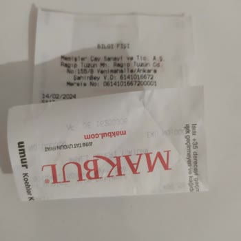 Makbul Mağazalarındaki Kurtlu Kajular