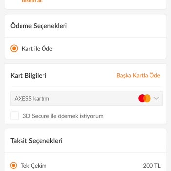 Kredi Kartımı Hepsiburada Sitesinde Alışverişte Kullanamıyorum.