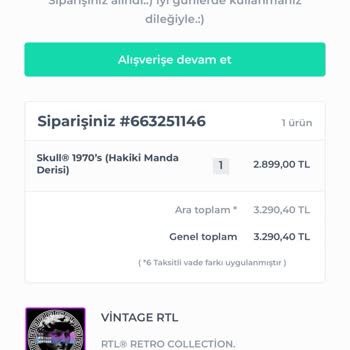 Vintage Rtl Yanıltıyor