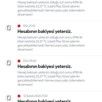 Papara - Aboneliğim Olmadığı Halde Para Çekme Bildirimi Geliyor