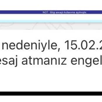BİP Mesaj Engeli