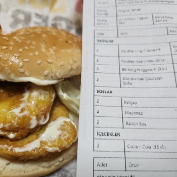 Kıl Çıkan Dondurmalı Sufle Burger King