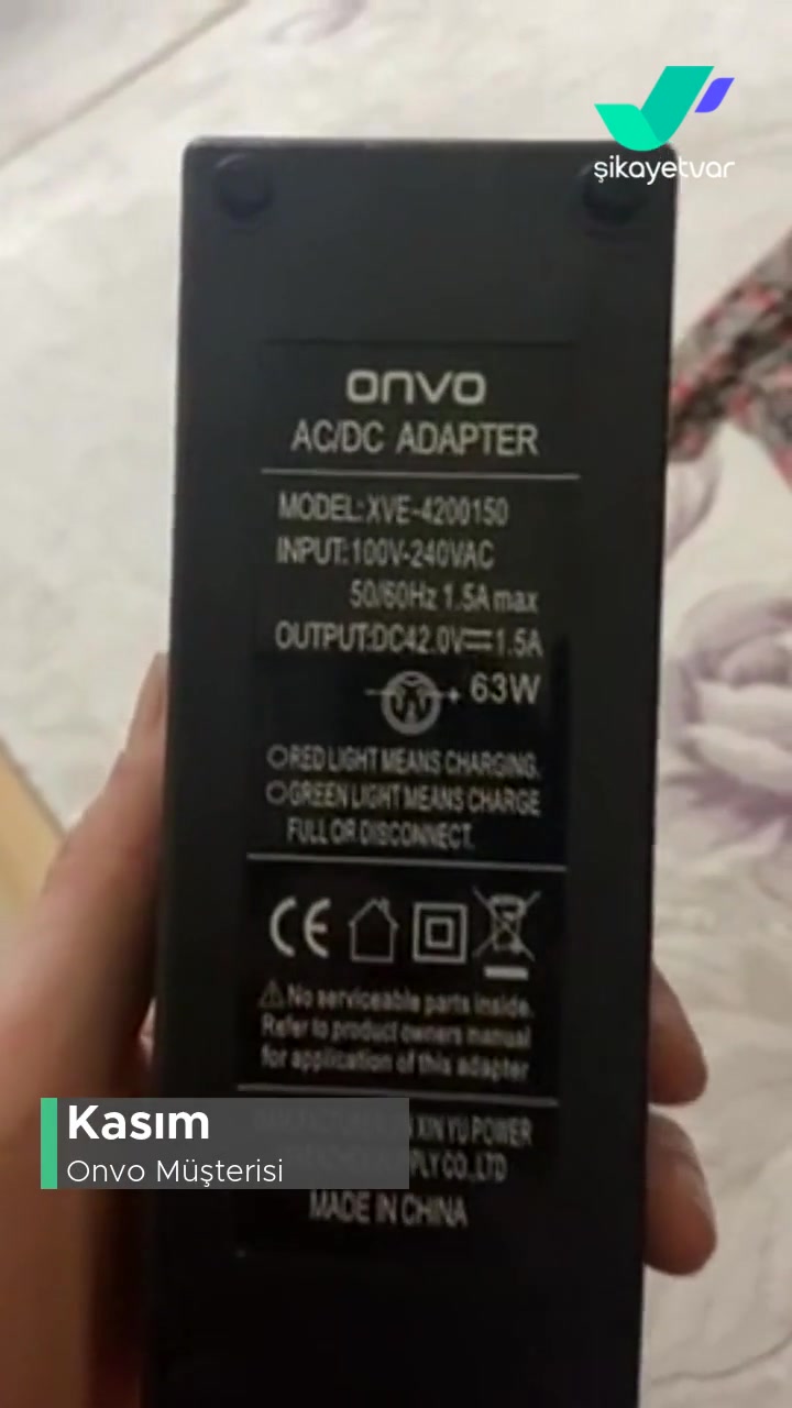 Yanlış Şarj Aleti Onvo Ov012 videonun kapak resmi