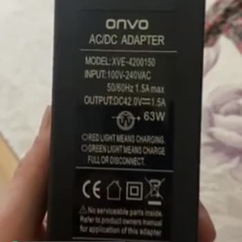 Yanlış Şarj Aleti Onvo Ov012