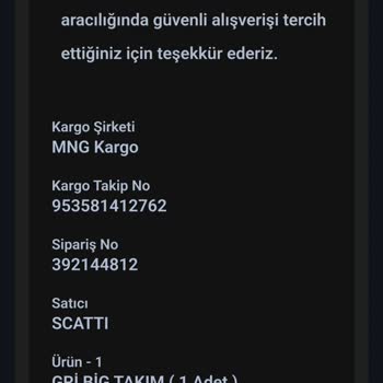 Scatti Man Değişim Yapılmıyor!