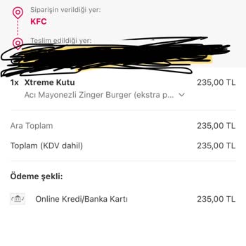 Yemeksepeti Canlı Destek Sorunu Ve KFC