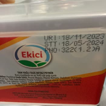 Ekici Peynir Kutusunda Şişme Ve Ekşi Tat