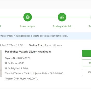 Çiçek Sepeti Satın Alınan Çiçek Gönderilen İle Aynı Değil