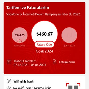Vodafone Net Kafasına Göre Fatura Gönderiyor!