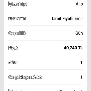 Vakıf Yatırım Emirsiz İşlem Yapılması,