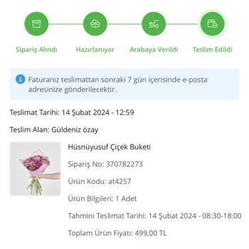 ÇiçekSepeti'nin Çürük - Soluk Çiçek Göndermesi