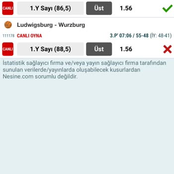 Nesine Paramın Yatırılmasını Arz Ediyorum
