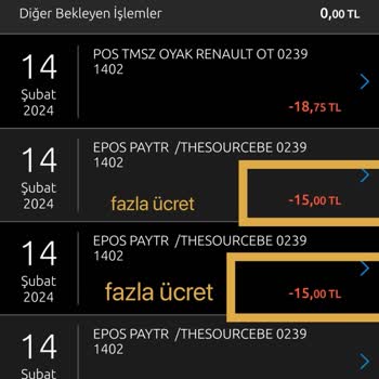 Matik Otomat Zafiyeti Kredi Kartımdan Çekilen İki Defa Fazla Ücret