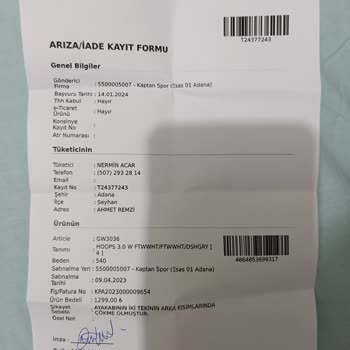 Adidas Garanti Veriyor Ama Asla Ürününe Sahip Çıkmıyor