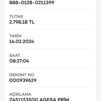 Agesa Bireysel Kredili Poliçe