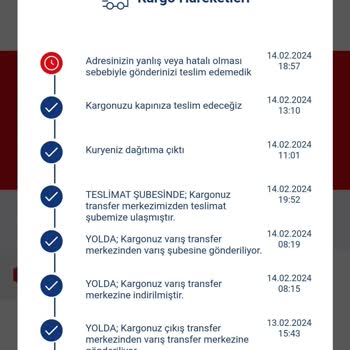 TommyLife Aras Kargo Ürünü Teslim Etmedi
