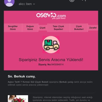 Osevio 14 Şubat Çiçeğini 15 Şubatta Getirdi