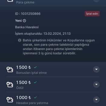 7slots Sitesinden Kazandığım Paramı Çekemiyorum