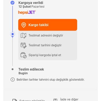 Hepsijet Firması Kargomu Gününde Teslim Etmedi