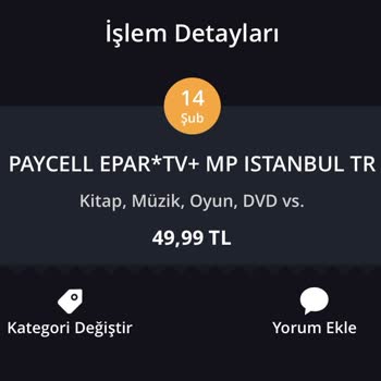 Turkcell TV+ Hesabımdan Para Çekildi