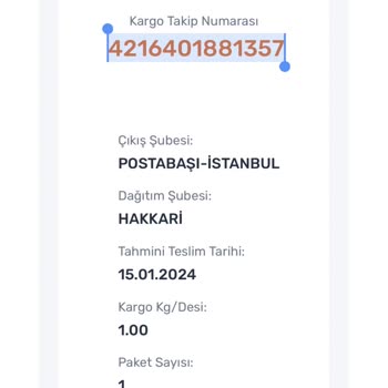 Aras Kargo Kargomu Kaybetti Mağdurum