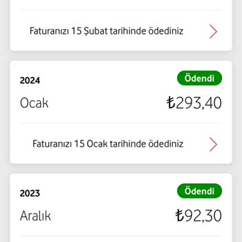Her Sene Vodafone Mağduriyeti