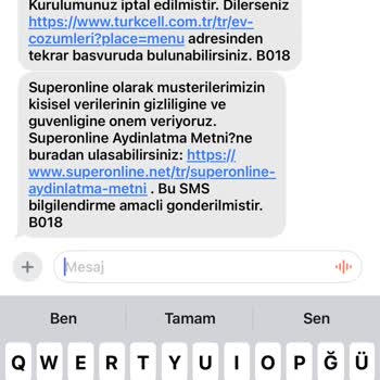 Superonline Sebepsizce 3 Kere Başvuru İptal Edildi