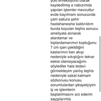 Beylikdüzü Devlet Hastanesinin Yanlış Teşhisi Ayağın Kesilmesi