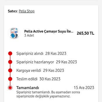 Pella Bez Vodafone Yanımda Şikayet Var