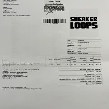 Sneaker Loops Tan Aldığım Ayakkabı Hemen Yırtıldı Ve Değişim Yapılmadı