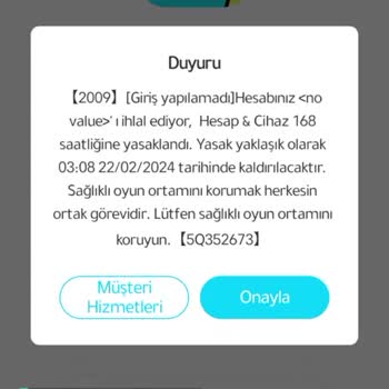 Weplay Bana Ban Attılar