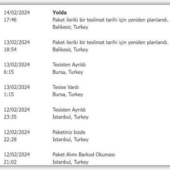 UPS Türkiye Teslimatı Sürekli Erteliyor