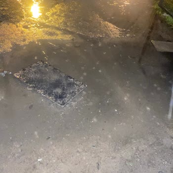 Beyoğlu Belediyesi Piyalepaşa Parkında Yağmur Sonrası Gölet Sorunu