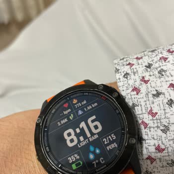 Garmin Fenix 6 Pro Kalp Atış Sensörü Arızası
