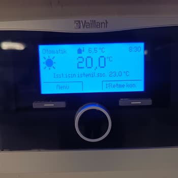 Vaillant Termostat Elektrik Kesintisi Program Sıfırlama