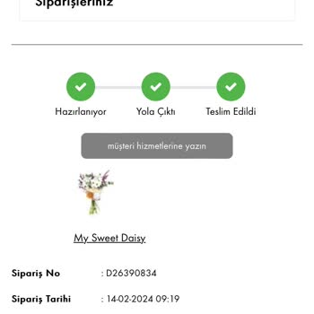 Taze Çiçek (tazecicek.com) 14 Şubat Hayal Kırıklığı: Teslimat Problemi Ve Fiyat Farkı