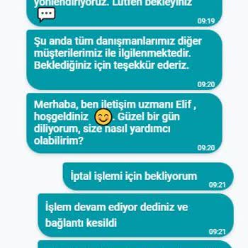 Watsons Online Siparişin İptal Edilmemesi
