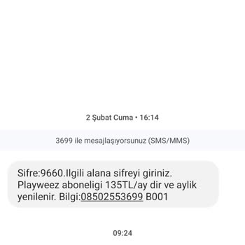 Playweez İstenmeyen Abonelik Ve Fatura Şoku!