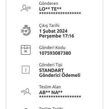 Lohusa Sepeti Yanlış Adresli Gönderi Hizmeti