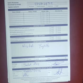 Teknofix Arızaya Gelmeyip Sahte İmzamı Attı