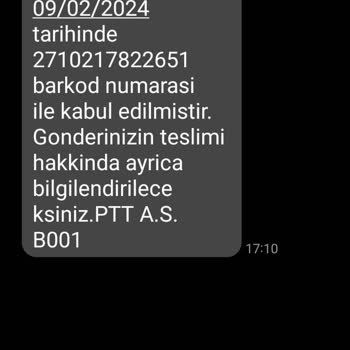PTT Kargo Teslimat Süresi Problem