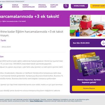 Yapı Kredi +3 Ek Taksit Yalanı