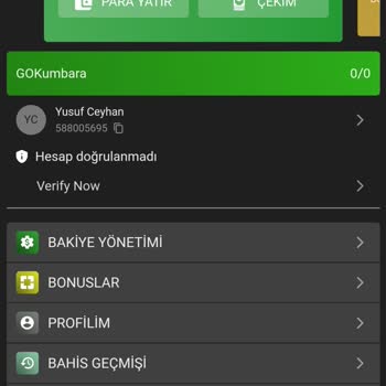 GOBahis Altyapı Güncellemesi Bahanesiyle İşlem Kısıtları