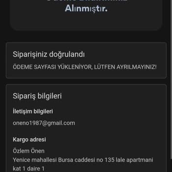 Abbra Butik Ürün Aldım Göndermiyor
