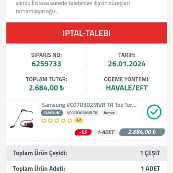 Arcelikavm.com Ürün İade Sürecinde Yaşanan Sorunlar