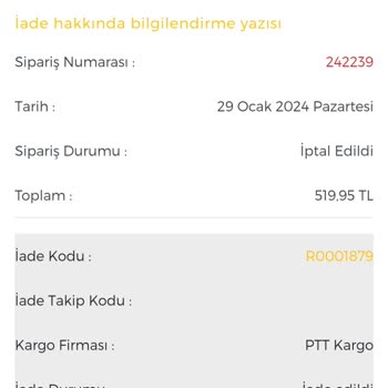 Loft Ücret İadesi Yapmıyor
