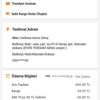 MNG Kargo Sipariş Teslim Etmiyor Ve Yalan Söyleyen Eleman Çalıştırıyor